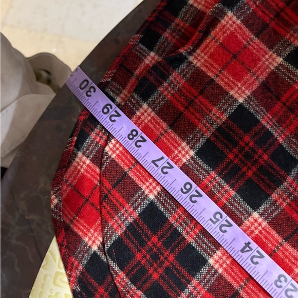 Plaid Red and Black Shirt - Picture 9 of 10